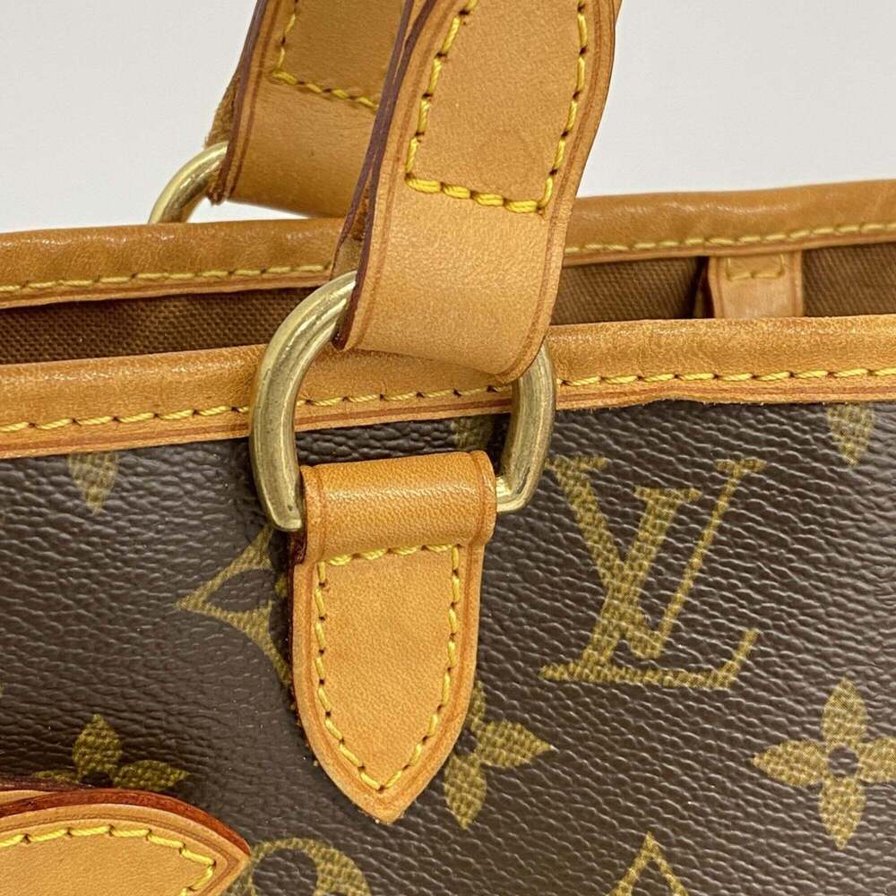 LOUIS VUITTON Authentic Brown Monogram Tote Bag - Picture 9 of 11
